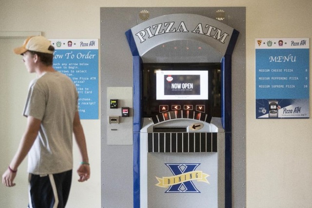 Độc đáo máy rút… bánh Pizza tự động - 6 Độc đáo máy rút… bánh Pizza tự động - 6