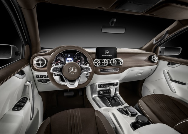 Mercedes giới thiệu concept bán tải X-Class - 13 Mercedes giới thiệu concept bán tải X-Class - 13
