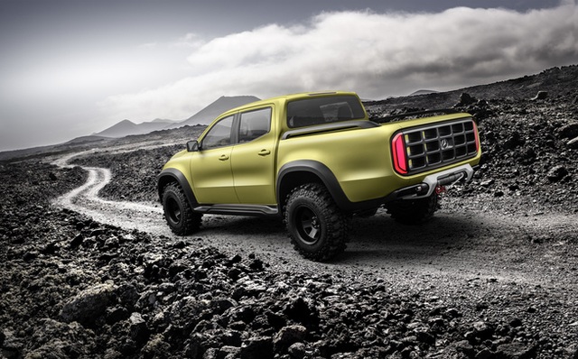 Mercedes giới thiệu concept bán tải X-Class - 4 Mercedes giới thiệu concept bán tải X-Class - 4