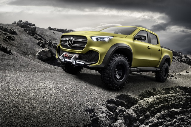 Mercedes giới thiệu concept bán tải X-Class - 3 Mercedes giới thiệu concept bán tải X-Class - 3