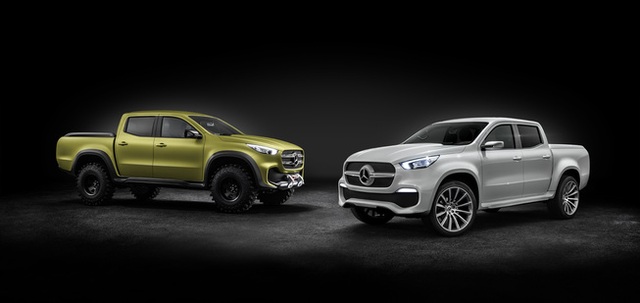 Mercedes giới thiệu concept bán tải X-Class - 2 Mercedes giới thiệu concept bán tải X-Class - 2