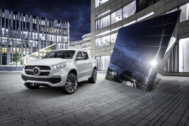 Mercedes giới thiệu concept bán tải X-Class - 9 Mercedes giới thiệu concept bán tải X-Class - 9