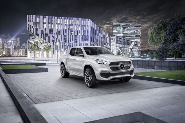 Mercedes giới thiệu concept bán tải X-Class - 17 Mercedes giới thiệu concept bán tải X-Class - 17