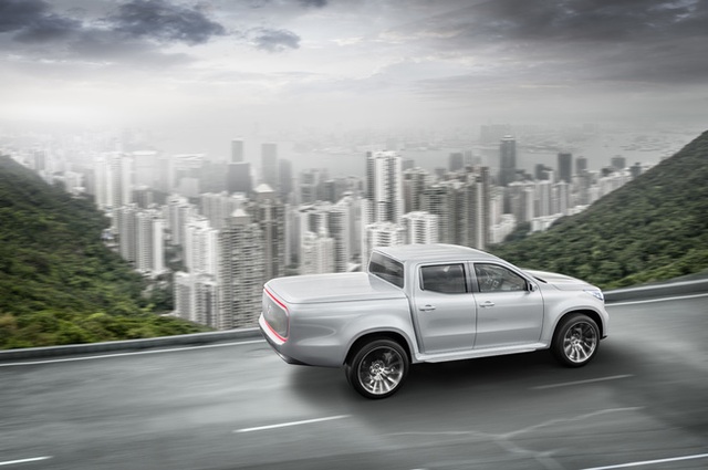 Mercedes giới thiệu concept bán tải X-Class - 16 Mercedes giới thiệu concept bán tải X-Class - 16