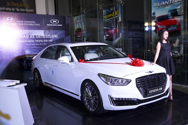 Hyundai Thành Công trao thưởng xe Genesis G90 cho golf thủ đoạt giải Hold In One - 3 Hyundai Thành Công trao thưởng xe Genesis G90 cho golf thủ đoạt giải Hold In One - 3