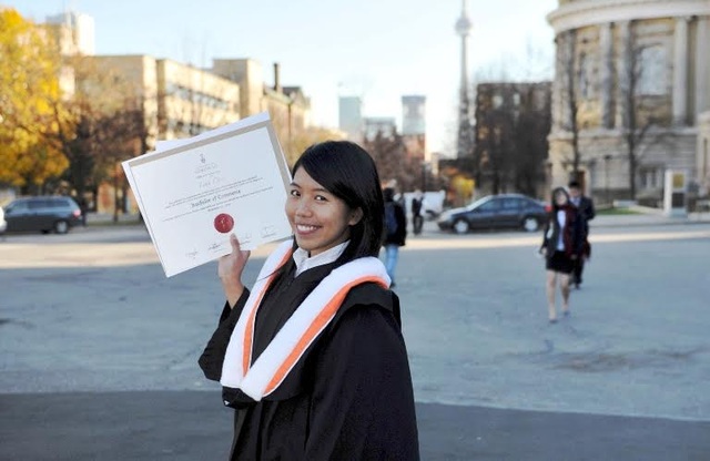 Hội thảo Đại học Toronto và Trung học nội trú Columbia, Canada - 1 Đào Diệu Linh đã tốt nghiệp ĐH Toronto và hiện đã lập nghiệp tại Canada