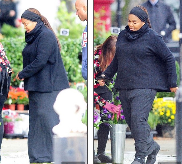 Janet Jackson bế bụng bầu ở tuổi 50 - 4
Tin đồn cô mang thai lan rộng từ đó nhưng tuần trước ca sỹ 50 tuổi mới xác nhận tin này