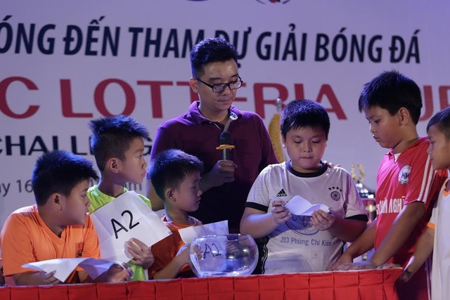 “Thách thức Lotteria Cup 2016” - Tôn vinh tinh thần bóng đá đẹp - 4 8 đội tham dự vòng chung kết bốc thăm chia bảng