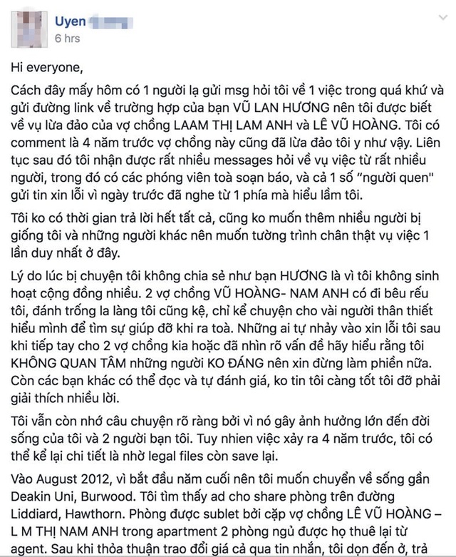 Thêm trường hợp tố vợ chồng quán quân Olympia 2005 chuyện tiền bạc? - 1 Thêm trường hợp tố vợ chồng quán quân Olympia 2005 chuyện tiền bạc? - 1