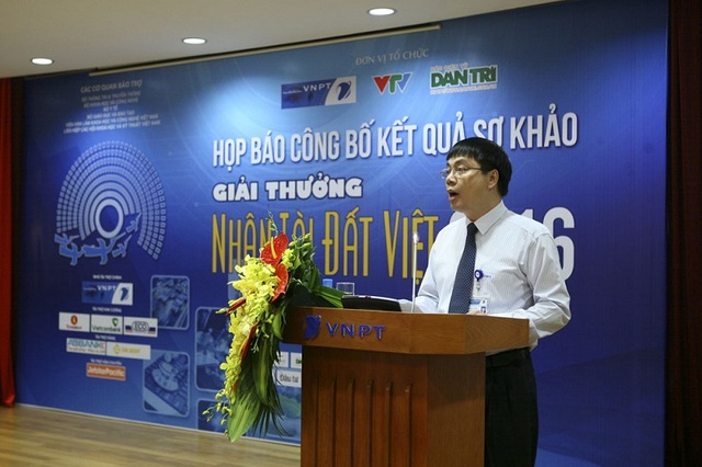 Giải thưởng Nhân tài Đất Việt 2016: 20 sản phẩm xuất sắc lọt vào vòng Chung khảo - 4
Ông Tô Mạnh Cường, Phó Tổng giám đốc VNPT, đồng tổ chức Giải thưởng Nhân tài Đất Việt