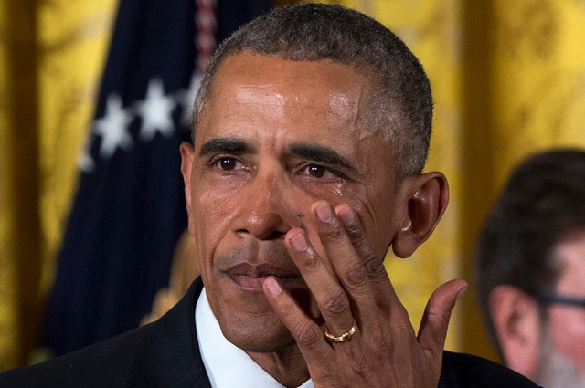 Tổng thống Obama bật khóc trong tiệc chia tay - 1
Tổng thống Mỹ Barack Obama. (Ảnh: Getty)