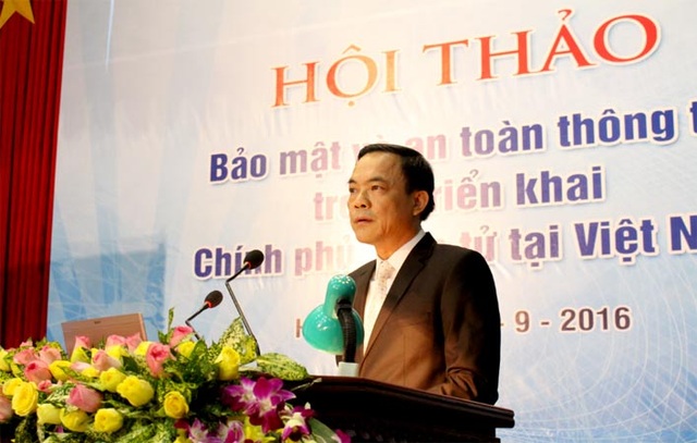 Xuất hiện nhiều loại hình tấn công chiến tranh mạng mới - 1
Trưởng Ban Cơ yếu Chính phủ cảnh báo nguy cơ chiến tranh mạng gia tăng. Ảnh: Giang Phạm