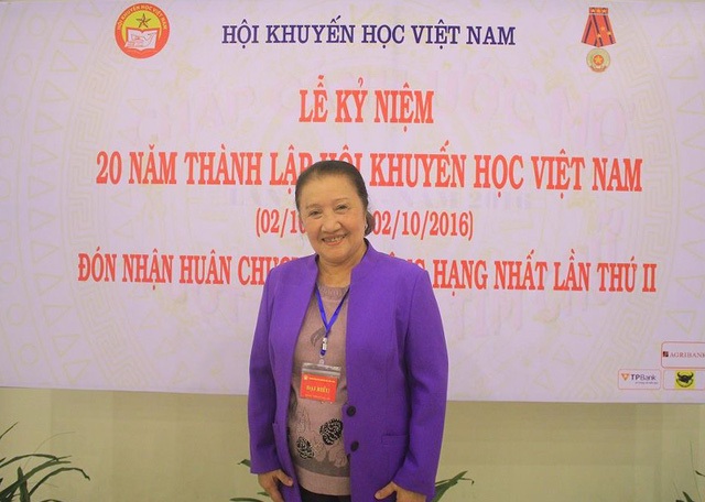 Những điểm son và mục tiêu phấn đấu của khuyến học TPHCM - 1 Bà Lê Minh Ngọc - Uỷ viên Thường vụ Trung ương Hội Khuyến học Việt Nam khoá IV, Phó Chủ tịch Thường trực Hội Khuyến học TP.HCM tại Đại hội Khuyến học toàn quốc khoá V, tháng 9/2016. (Ảnh: Mai Châm)