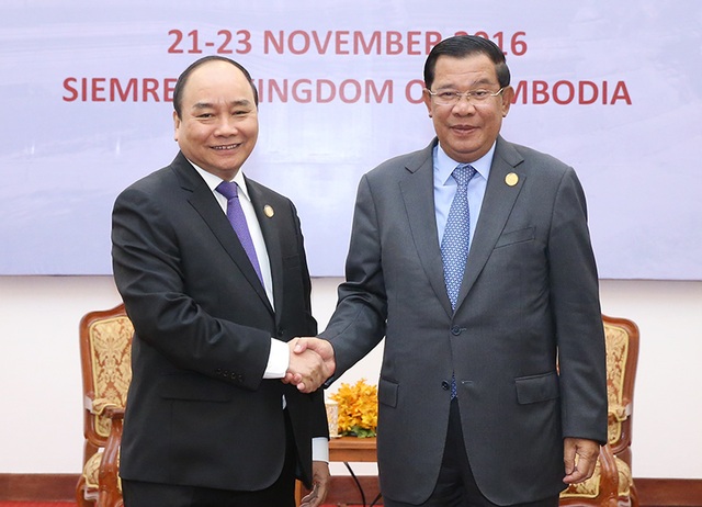 Thủ tướng Nguyễn Xuân Phúc hội đàm với Thủ tướng Campuchia Hun Sen - 1 Thủ tướng Chính phủ Nguyễn Xuân Phúc hội đàm với Thủ tướng Campuchia Samdech Techo Hun Sen. Ảnh: VGP/Quang Hiếu