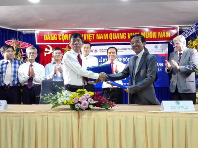 Bảo mật thông tin cho “vua rác” - 2
BIDV đã ký kết hợp đồng tài trợ 70% vốn tín dụng giai đoạn I cho dự án, tương đương 148 triệu USD