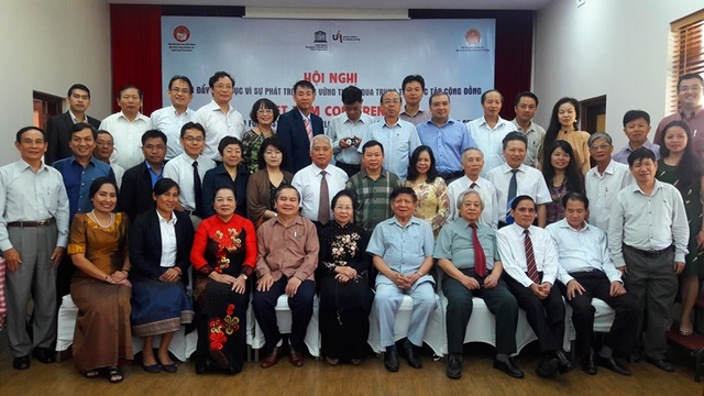 Chủ tịch Hội Khuyến học Nguyễn Thị Doan: Cần đẩy mạnh phát triển giáo dục bền vững tại các Trung tâm học tập cộng đồng - 1
Các đại biểu tham dự hội nghị