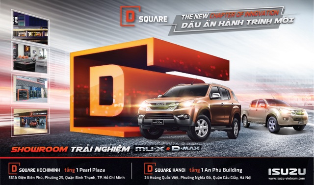 Isuzu Việt Nam đưa mu-X và D-MAX đến gần khách hàng hơn - 1 Isuzu Việt Nam đưa mu-X và D-MAX đến gần khách hàng hơn - 1