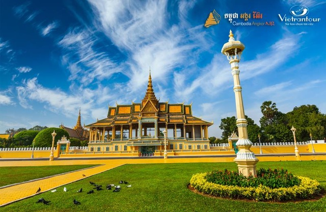 Phá giá tour Campuchia 4 ngày chỉ còn 8,7 triệu đồng - 1
Hoàng cung Campuchia là một trong những nơi bạn nhất định phải ghé thăm khi đặt chân đến “đất nước của sự bí ẩn”