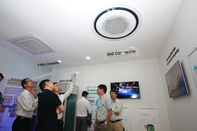 Giải pháp điều hòa không khí toàn diện cho các công trình - 1 Nhờ ưu điểm nổi trội, giải pháp điều hòa không khí toàn diện của Samsung thu hút các nhà thầu, nhà đâu tư công trình