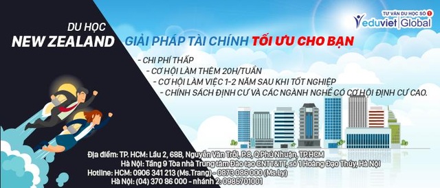 Du học New Zealand – Giải pháp tài chính tối ưu với cơ hội việc làm và định cư cao - 1 Du học New Zealand – Giải pháp tài chính tối ưu với cơ hội việc làm và định cư cao - 1
