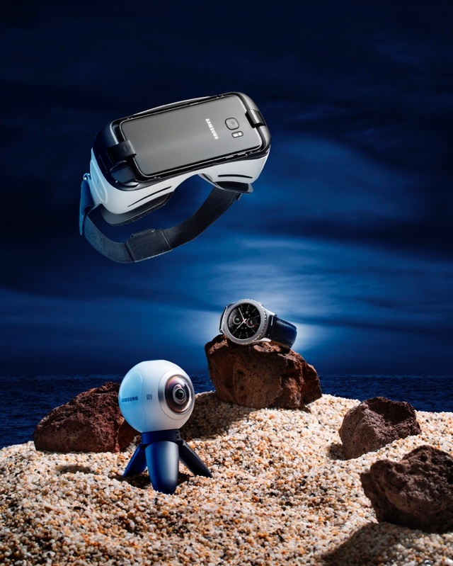Samsung Gear 360 "xông đất" khu trải nghiệm công nghệ cao Galaxy Studio - 2 Nội dung 360 độ sau khi hoàn thiện với Gear 360 có thể xem lại dễ dàng trên kính thực tế ảo Gear VR.