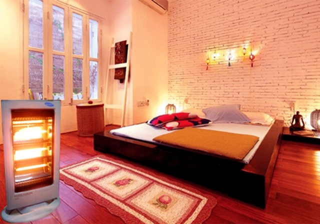 Mẹo giữ ấm cho nhà trong mùa đông - 2 Tuy nhiên, cần lưu ý khoảng cách giữa các thiết bị sưởi và người sử dụng để tránh những tai nạn không đáng có.