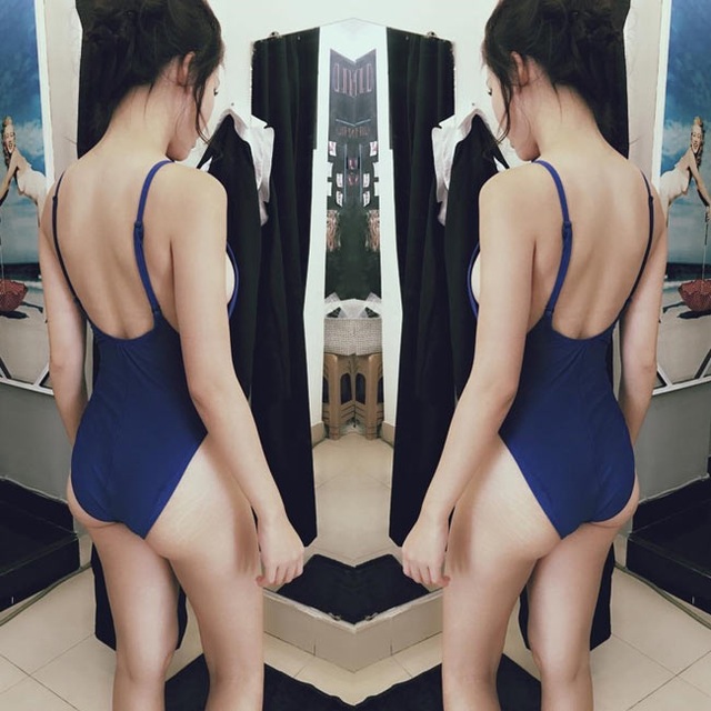 Nữ sinh Học viện Hàng không "đốt mắt" với bikini - 3 Nữ sinh Học viện Hàng không "đốt mắt" với bikini - 3