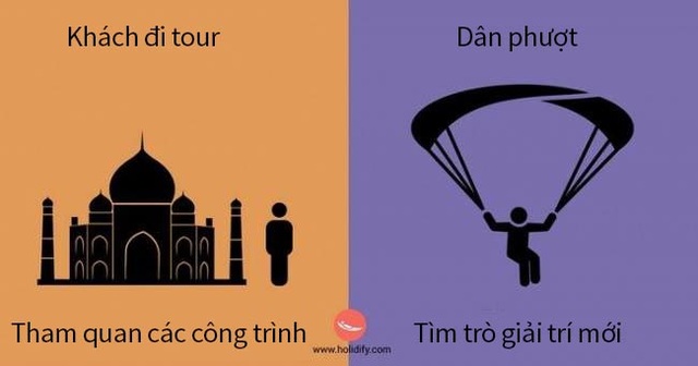 Điểm khác nhau rõ rệt của việc đi du lịch và đi phượt - 11 Điểm khác nhau rõ rệt của việc đi du lịch và đi phượt - 11