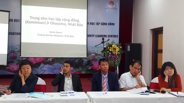Chủ tịch Hội Khuyến học Nguyễn Thị Doan: Cần đẩy mạnh phát triển giáo dục bền vững tại các Trung tâm học tập cộng đồng - 4
Các đại biểu quốc tế như Nhật bản, Lào, Campuchia