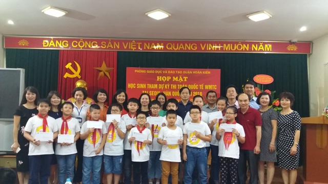 Học sinh Hoàn Kiếm lập kỉ lục tại kì thi Vô địch các đội tuyển Toán quốc tế WMTC 2016 - 4 Học sinh Hoàn Kiếm lập kỉ lục tại kì thi Vô địch các đội tuyển Toán quốc tế WMTC 2016 - 4
