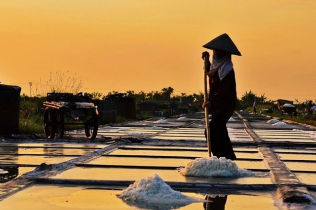 Ngỡ ngàng với vẻ đẹp của những cánh đồng muối Việt Nam - 3 Ngỡ ngàng với vẻ đẹp của những cánh đồng muối Việt Nam - 3