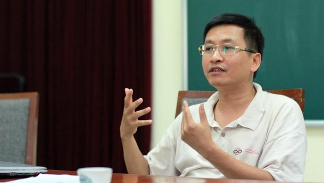 Hội Toán học đưa ra 3 lý do phản đối thi trắc nghiệm môn Toán - 1 GS.TSKH Phùng Hồ Hải - Phó Chủ tịch, Tổng Thư ký Hội Toán học Việt Nam. (Ảnh: VietNamNet)