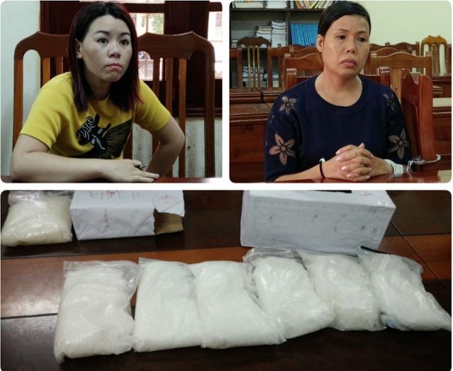 Thưởng nóng Công an Lạng Sơn triệt phá 2 chuyên án ma túy lớn - 3 Các đối tượng và tang vật bị bắt giữ