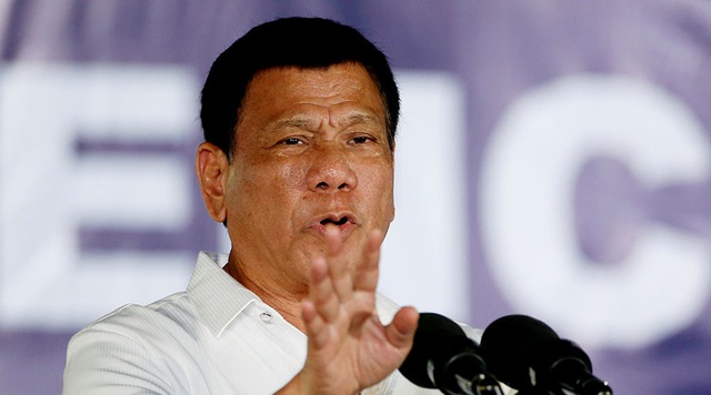 Tổng thống Philippines cáo buộc các đại sứ Mỹ là gián điệp - 1
Tổng thống Philippines Rodrigo Duterte. (Ảnh: Reuters)
