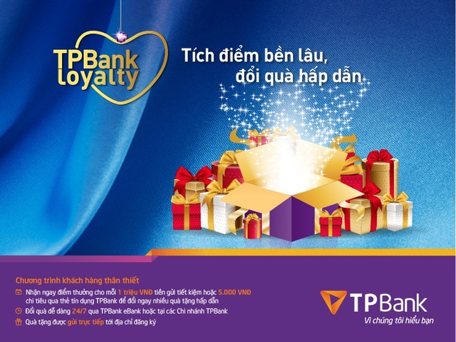 Mua sắm thả ga, tích điểm nhận quà với TPBank Loyalty - 1