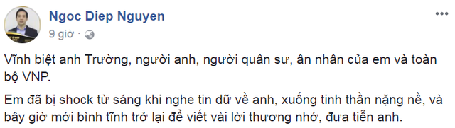 Giới công nghệ bàng hoàng trước tin phó Chủ tịch quỹ IDG đột ngột qua đời - 1 Giới công nghệ bàng hoàng trước tin phó Chủ tịch quỹ IDG đột ngột qua đời - 1