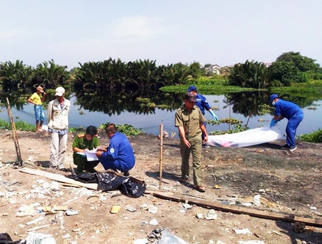 Bị truy sát, người đàn ông nhảy xuống sông trốn thì chết đuối - 1 Sông Vàm Thuật nơi nạn nhân bị tử vong.