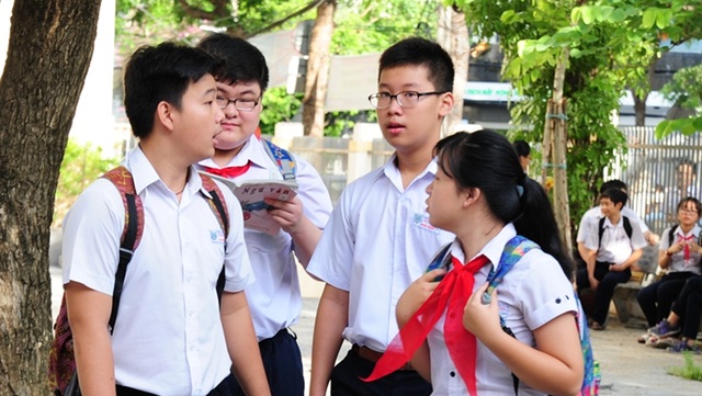 Đà Nẵng công bố điểm thi tuyển sinh lớp 10 - 1 Thí sinh dự thi vào lớp 10 năm học 2017 - 2018 ở Đà Nẵng