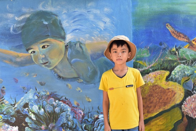 Khám phá làng bích họa của sinh viên ở xã đảo Tam Hải - 10 Khám phá làng bích họa của sinh viên ở xã đảo Tam Hải - 10