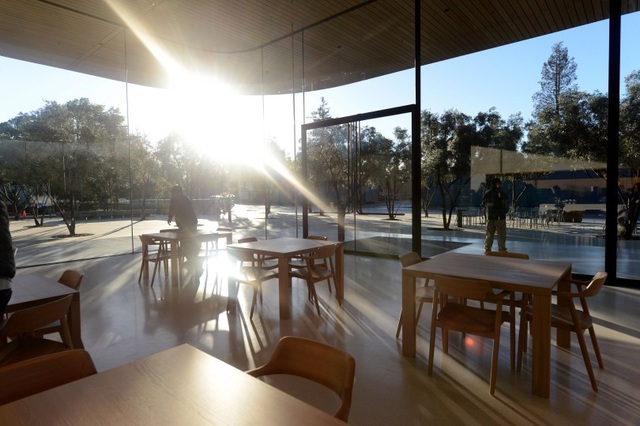 Trụ sở Apple Park chính thức mở cửa cho khách tới tham quan - 11 Một góc nhìn khác bên trong Apple Park.