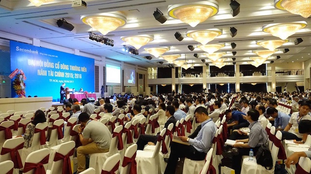 ĐHĐCĐ Sacombank: "Nóng" chuyện nhân sự chủ chốt hội đồng quản trị - 2 ĐHĐCĐ Sacombank: "Nóng" chuyện nhân sự chủ chốt hội đồng quản trị - 2