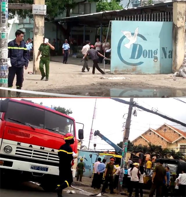 Vụ thi hành án kiểu “kì lạ”: Ngang nhiên đập phá tài sản bất chấp “lệnh cấm” của toà! - 3 Bỏ qua hàng loạt chỉ đạo, sáng 8/6, Cục THADS TPHCM tiến hành cưỡng chế thi hành án dân sự có huy động lực lượng đối với Công ty Cổ phần Trung Nam để giao quyền sử dụng đất thuê và quyền sở hữu nhà xưởng xây dựng trên đất có diện tích hơn 4.700m2 tại địa chỉ 7/6 ấp Xuân Thới Đông I, xã Xuân Thới Đông (huyện Hóc Môn) cho người mua trúng đấu giá.