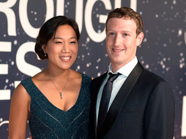 6 cặp đôi “đáng ghen tị” nhất thế giới - 5 Tỷ phú Mark Zuckerberg và Priscilla Chan