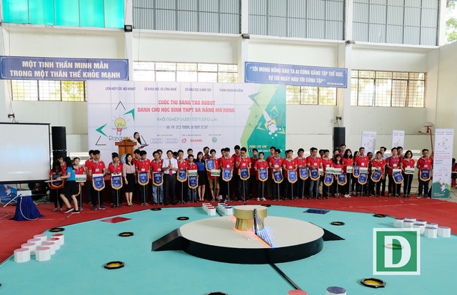 Khai mạc Cuộc thi sáng tạo robot dành cho học sinh - 1 Robodnic 2017 vừa chính thức khai mạc