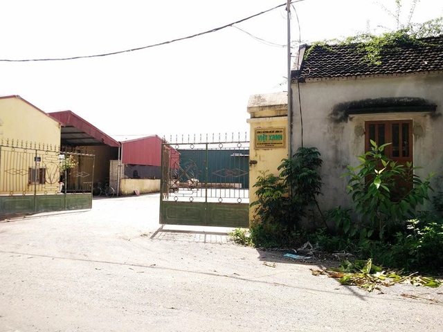 Ninh Bình: Nhà máy chế biến nông sản Việt Xanh “đầu độc” môi trường! - 1 Nhà máy chế biến nông sản của công ty Việt Xanh đóng tại xã Khánh Hòa, huyện Yên Khánh, Ninh Bình.