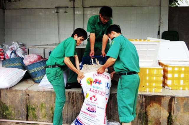 Vận chuyển 3 tấn chim cút lậu, tài xế gợi ý chi 40 triệu đồng để được bỏ qua - 2 Nhân viên kiểm dịch xử lí số hàng vi phạm.