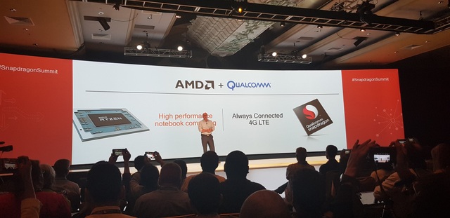 Qualcomm “khai sinh” thế hệ máy tính luôn luôn kết nối như smartphone - 6
AMD bắt tay cùng Qualcomm để tăng hiệu năng cho các laptop luôn luôn kết nối.