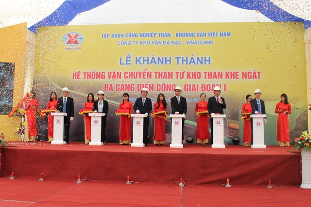 Quảng Ninh: Đưa vào sử dụng tuyến băng tải than trị giá gần 1.300 tỷ đồng - 1 Đưa vào sử dụng băng tải than gần 1.300 tỉ đồng (ảnh CTV)