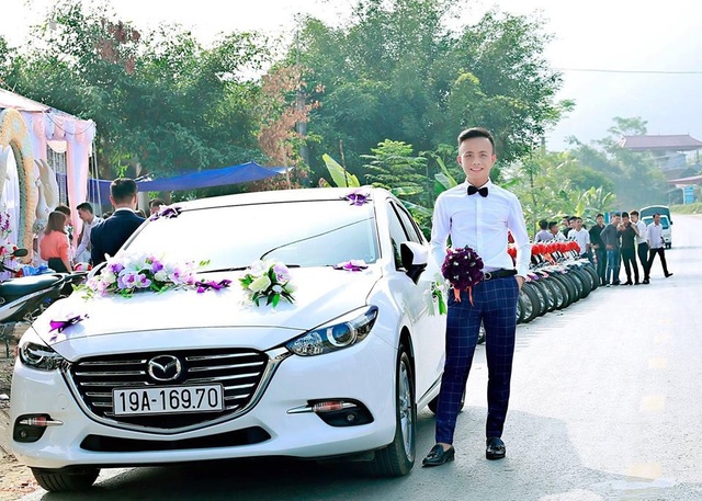 Đám cưới độc đáo rước dâu bằng... dàn xe Dream ở Phú Thọ - 5 Đám cưới độc đáo rước dâu bằng... dàn xe Dream ở Phú Thọ - 5