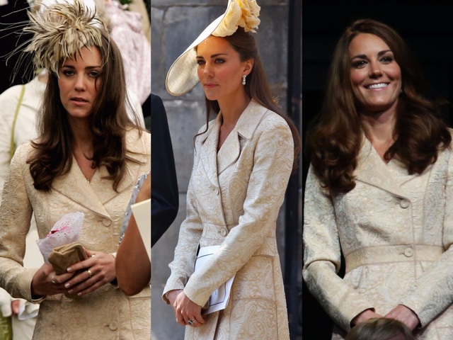 Có những chiếc váy được Kate diện xuyên… thập kỷ. Ba lần người đẹp mặc chiếc váy này là vào các năm 2006, 2011 và 2012.
